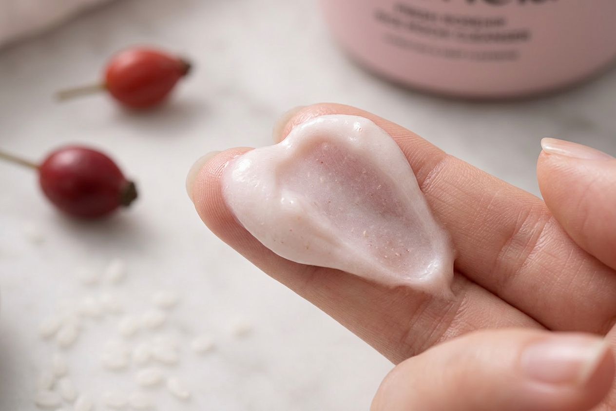 Arencia Fresh Rosehip Rice Mochi Cleanser 120g