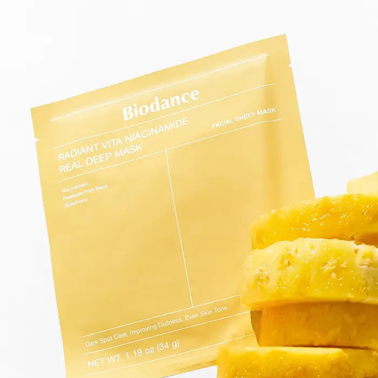 BIODANCE Radiant Vita Niacinamide Real Deep Mask Sheet 1 Each