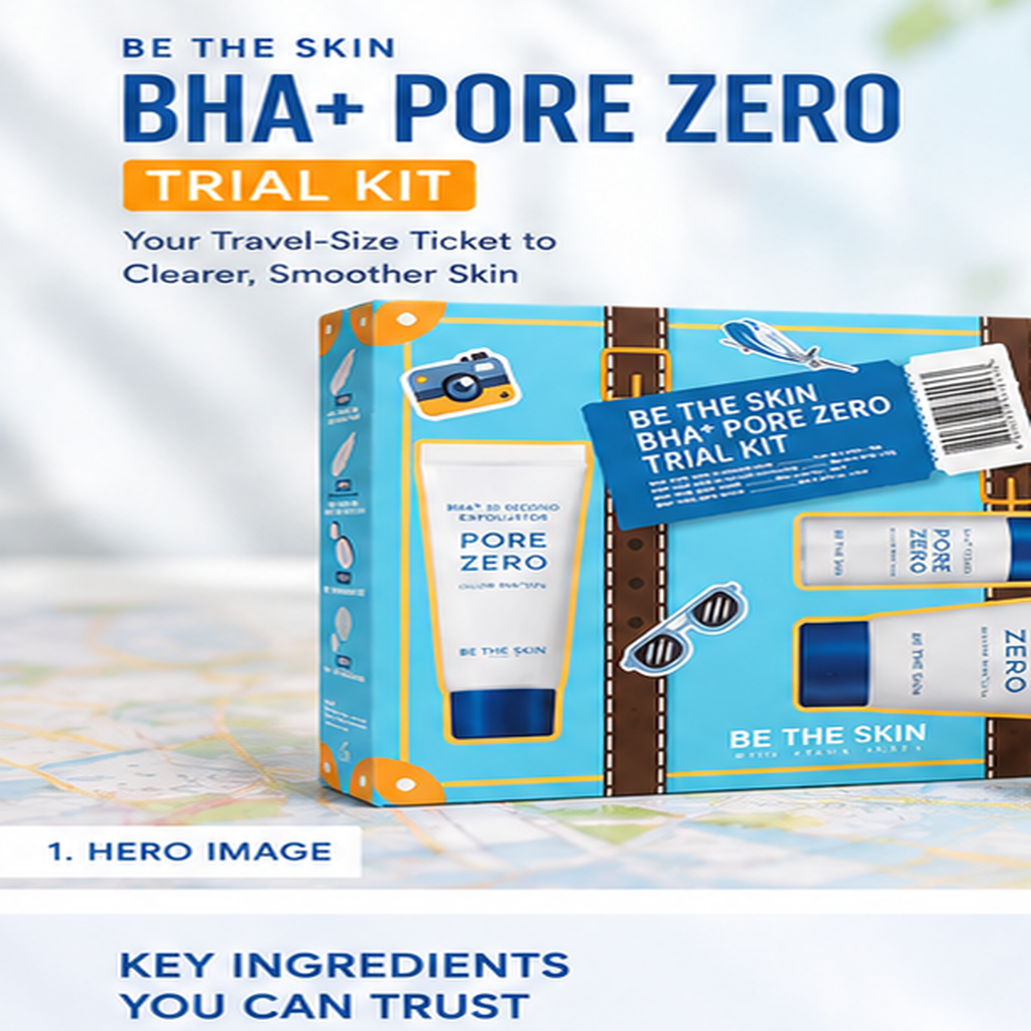 Be The Skin Deluxe ZERO TRIAL KIT