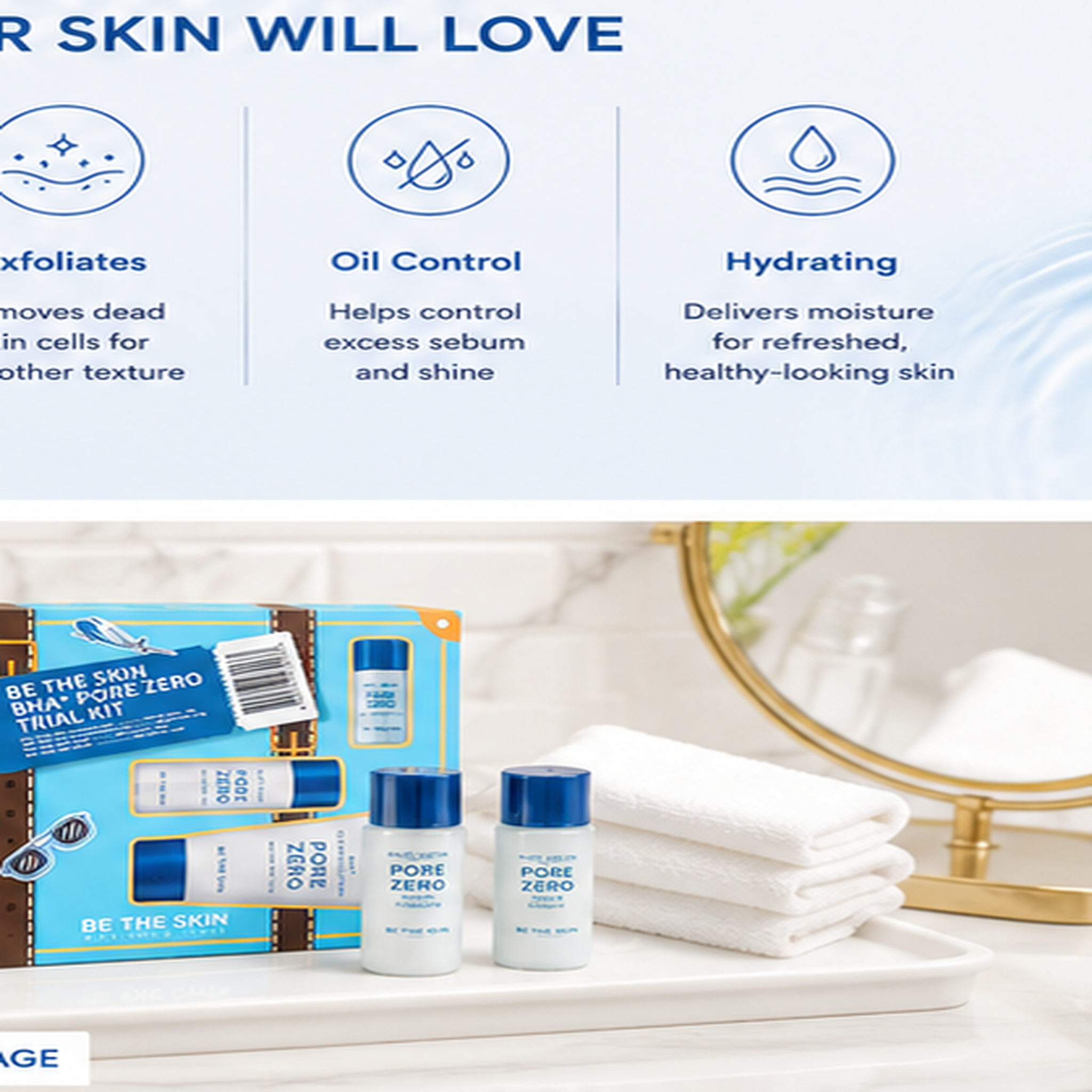 Be The Skin Deluxe ZERO TRIAL KIT