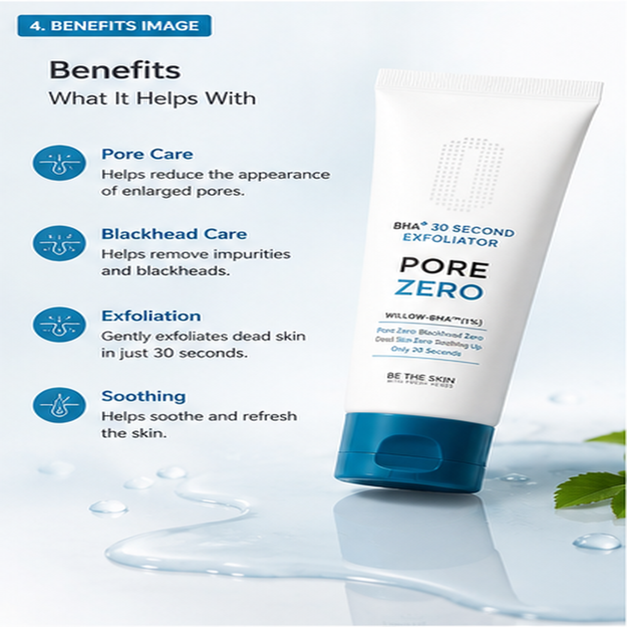 Be The Skin ZERO 30 SECOND 100g