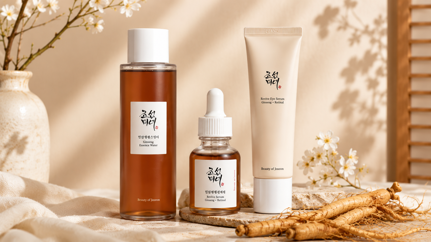 Beauty of Joseon Ginseng Anti-Aging Set – 3-Piece Korean Skincare Routine