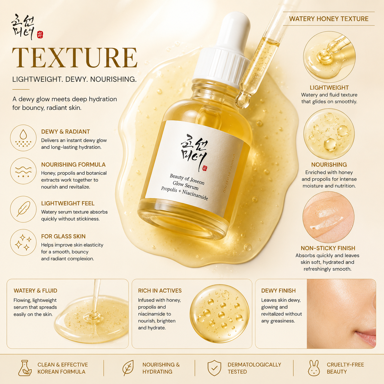 Beauty of Joseon Glow Serum: Propolis + Niacinamide 60ml