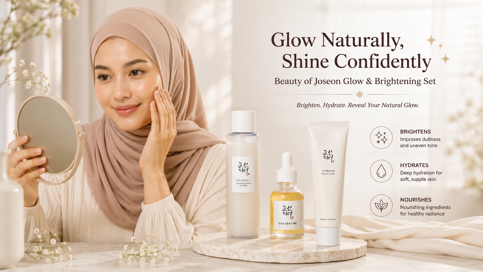 Beauty of Joseon Glow & Brightening Set – 3-Piece Korean Skincare Routine