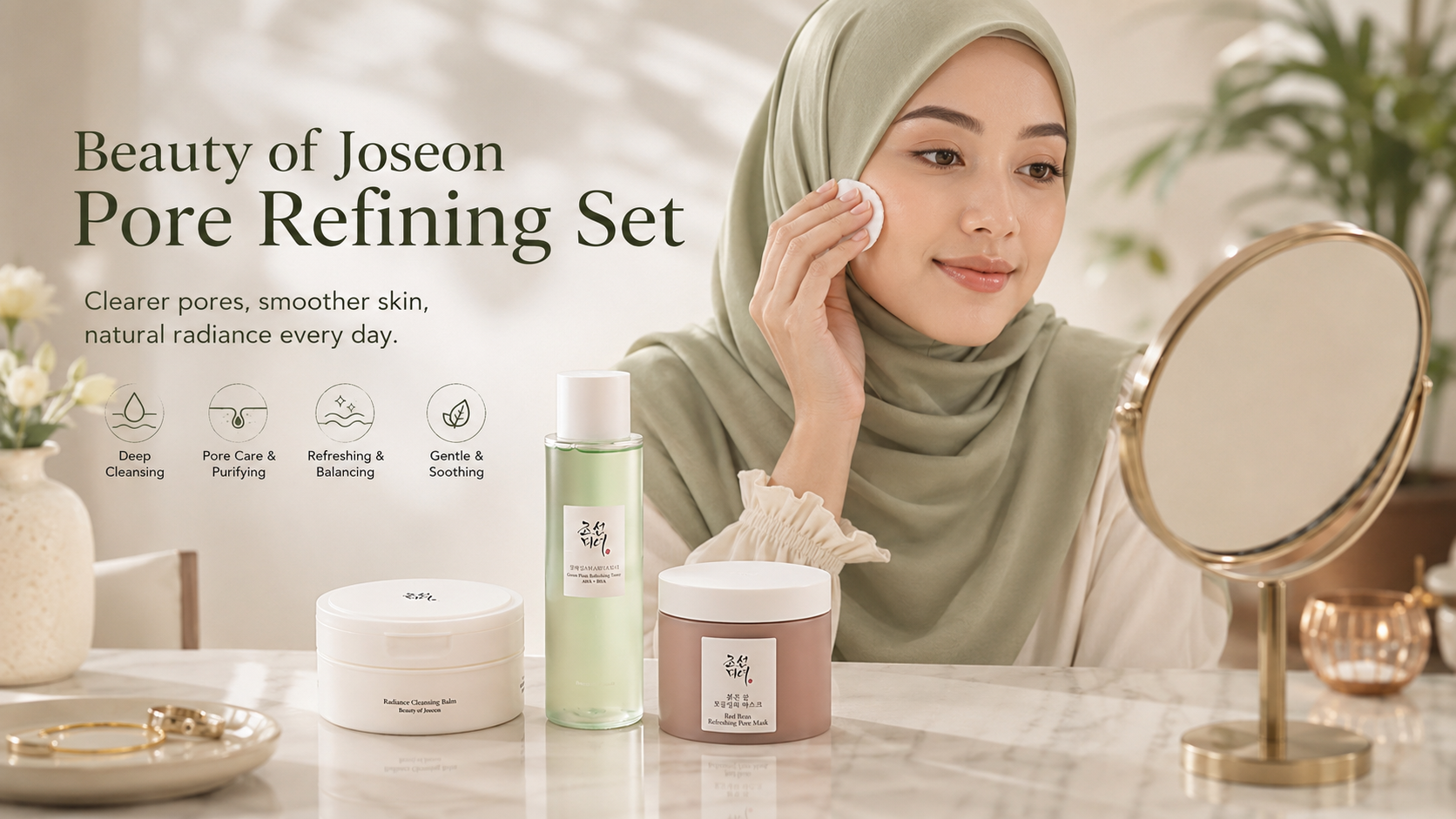Beauty of Joseon Pore Refining Set – 3-Piece Korean Skincare Routine