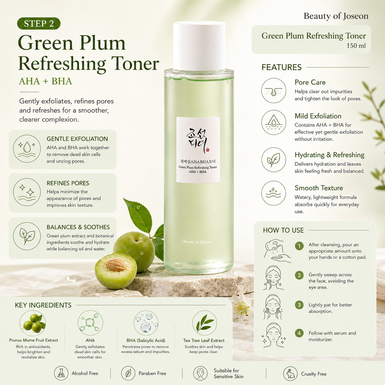 Beauty of Joseon Pore Refining Set – 3-Piece Korean Skincare Routine