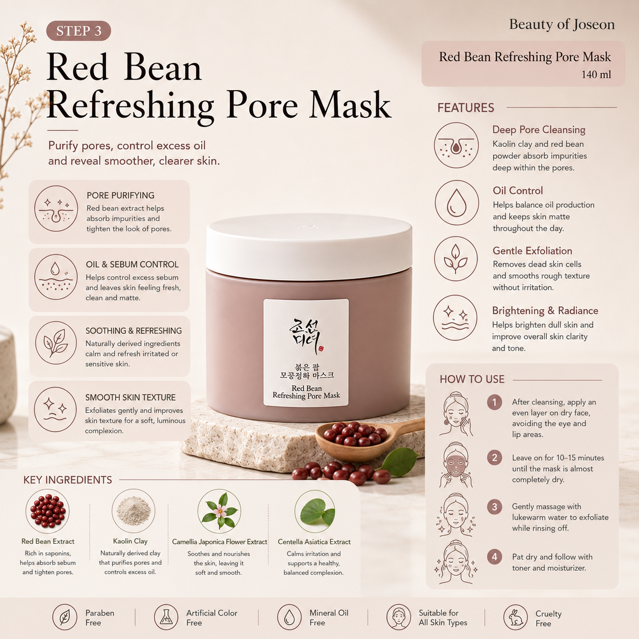Beauty of Joseon Pore Refining Set – 3-Piece Korean Skincare Routine