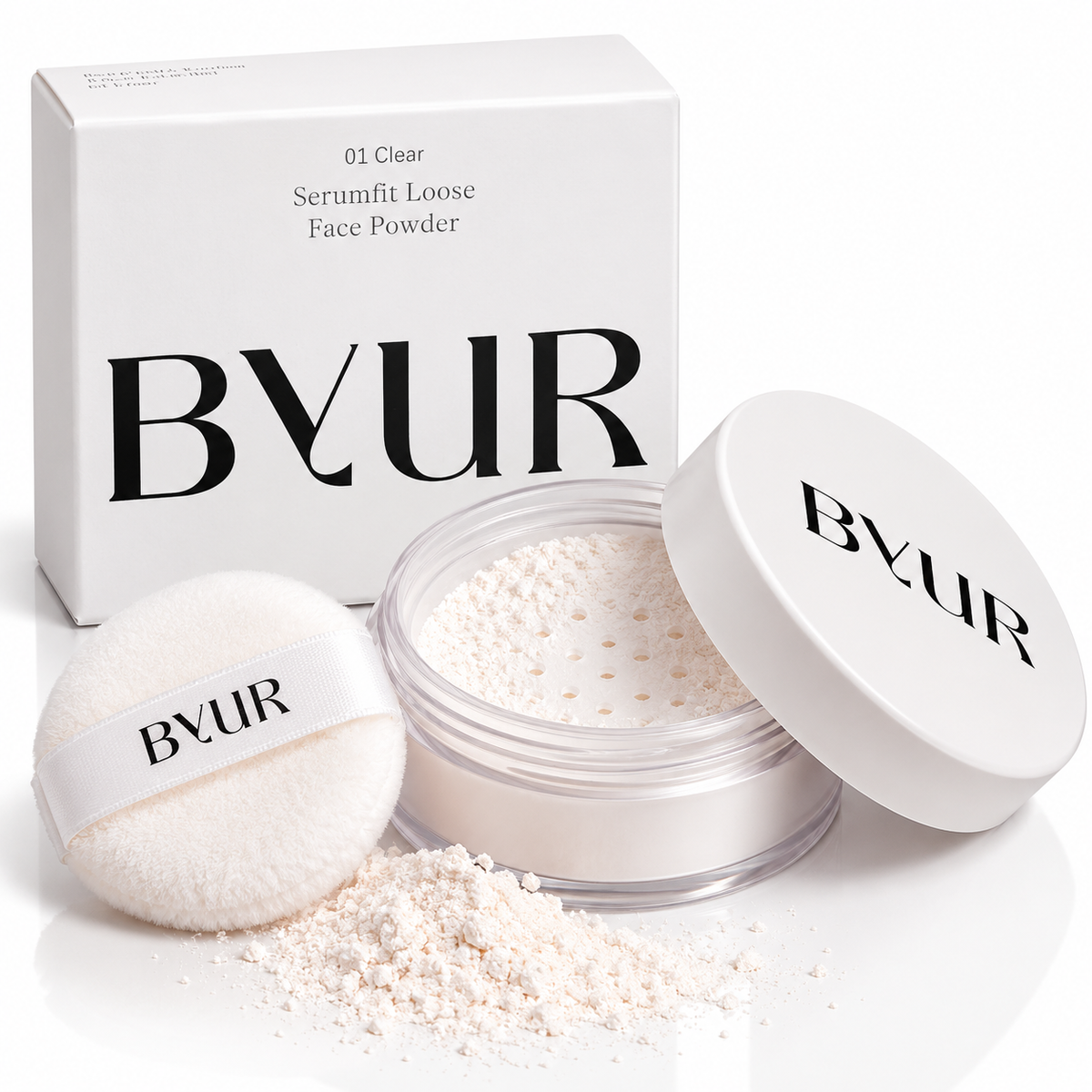 ByUR Serumfit Loose Face Powder 01 Clear