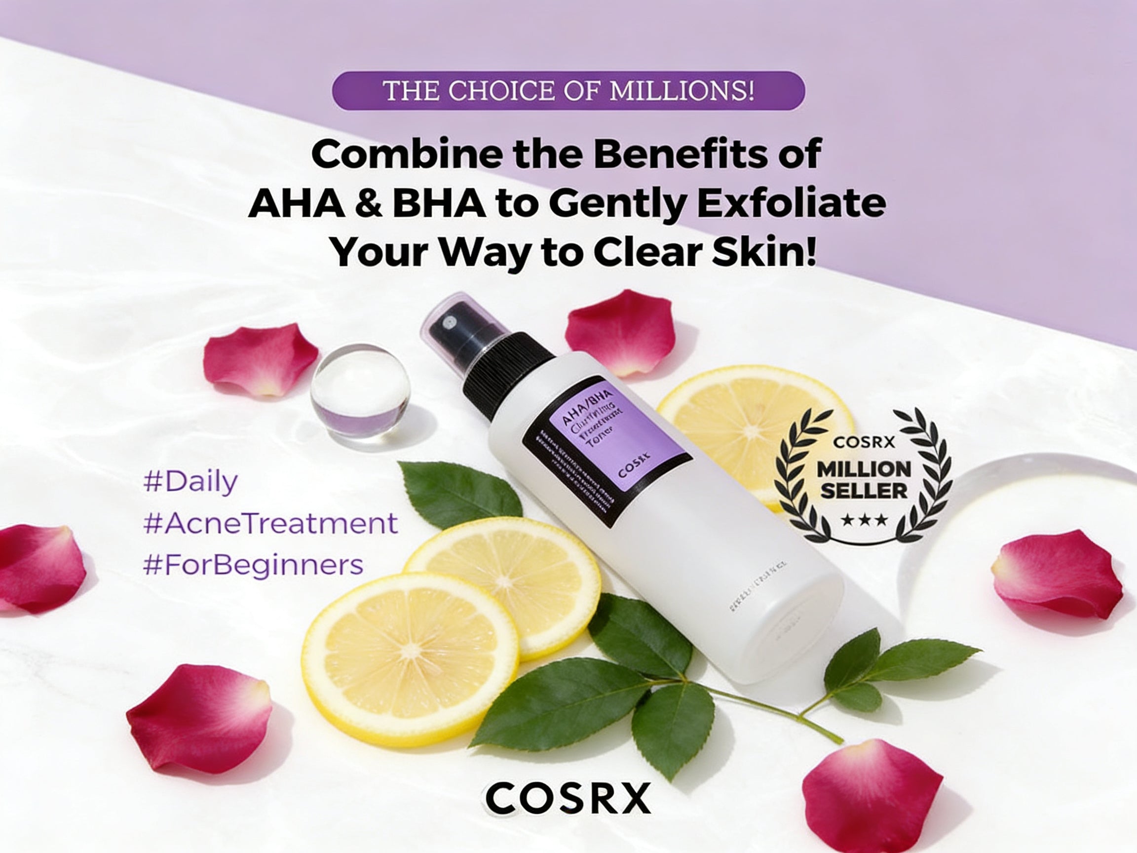 COSRX AHA/BHA Clarifying Treatment Toner 150ml