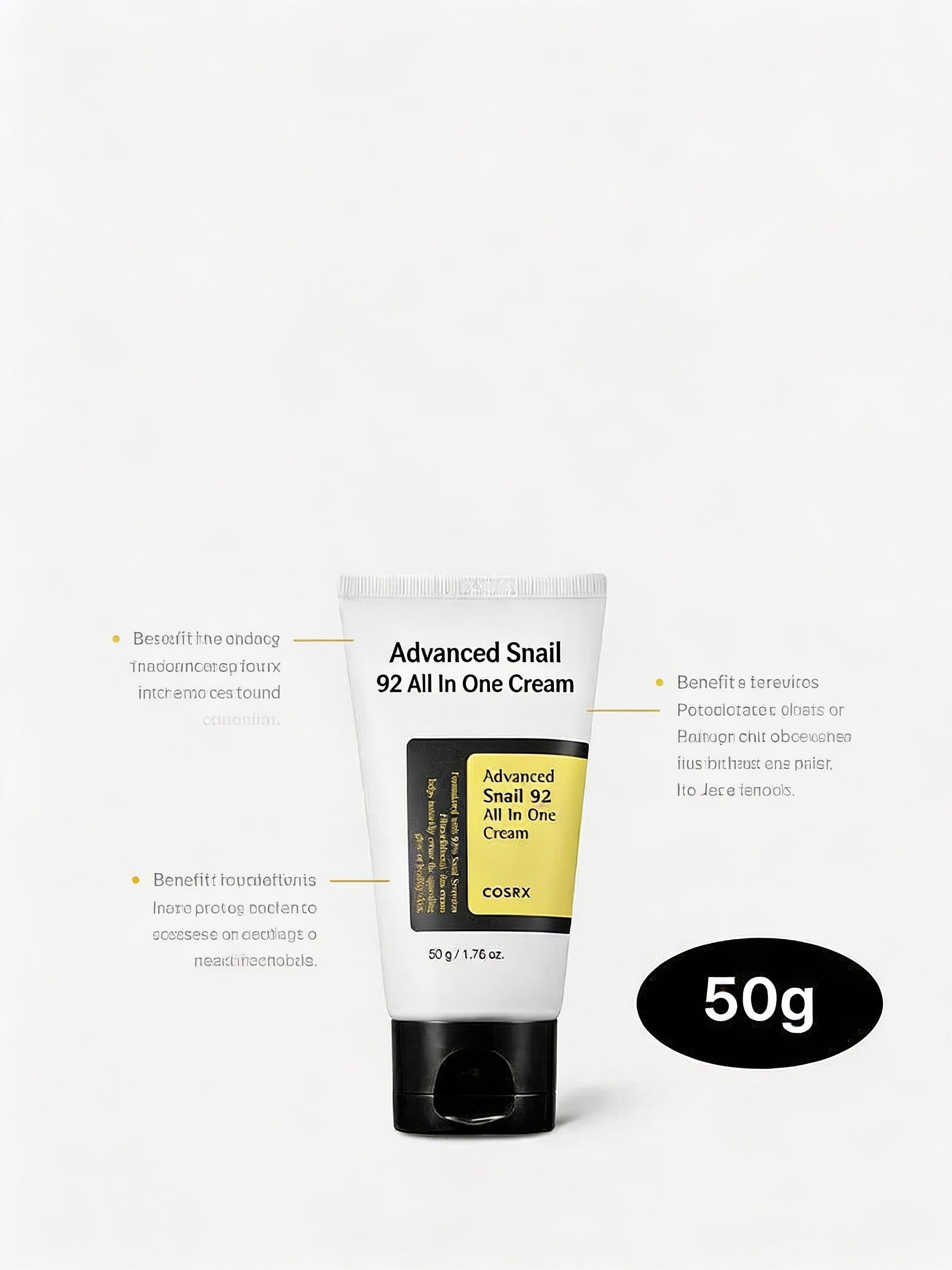 COSRX Advanced Snail 92 All In One Cream Tube 50g