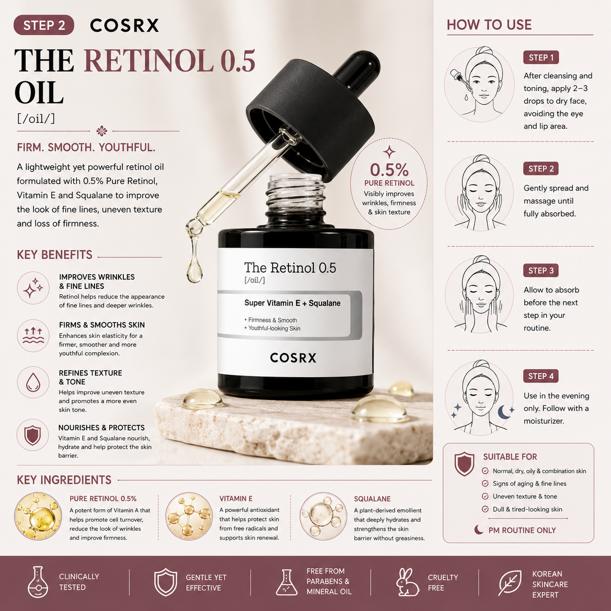 COSRX Anti-Aging Renewal Set – 3-Piece Korean Skincare Routine