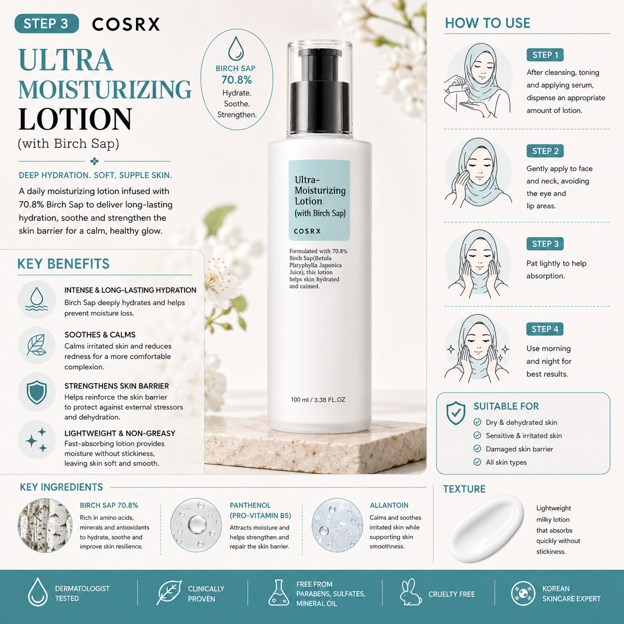COSRX Brightening Glow Set – 3-Piece Korean Skincare Routine