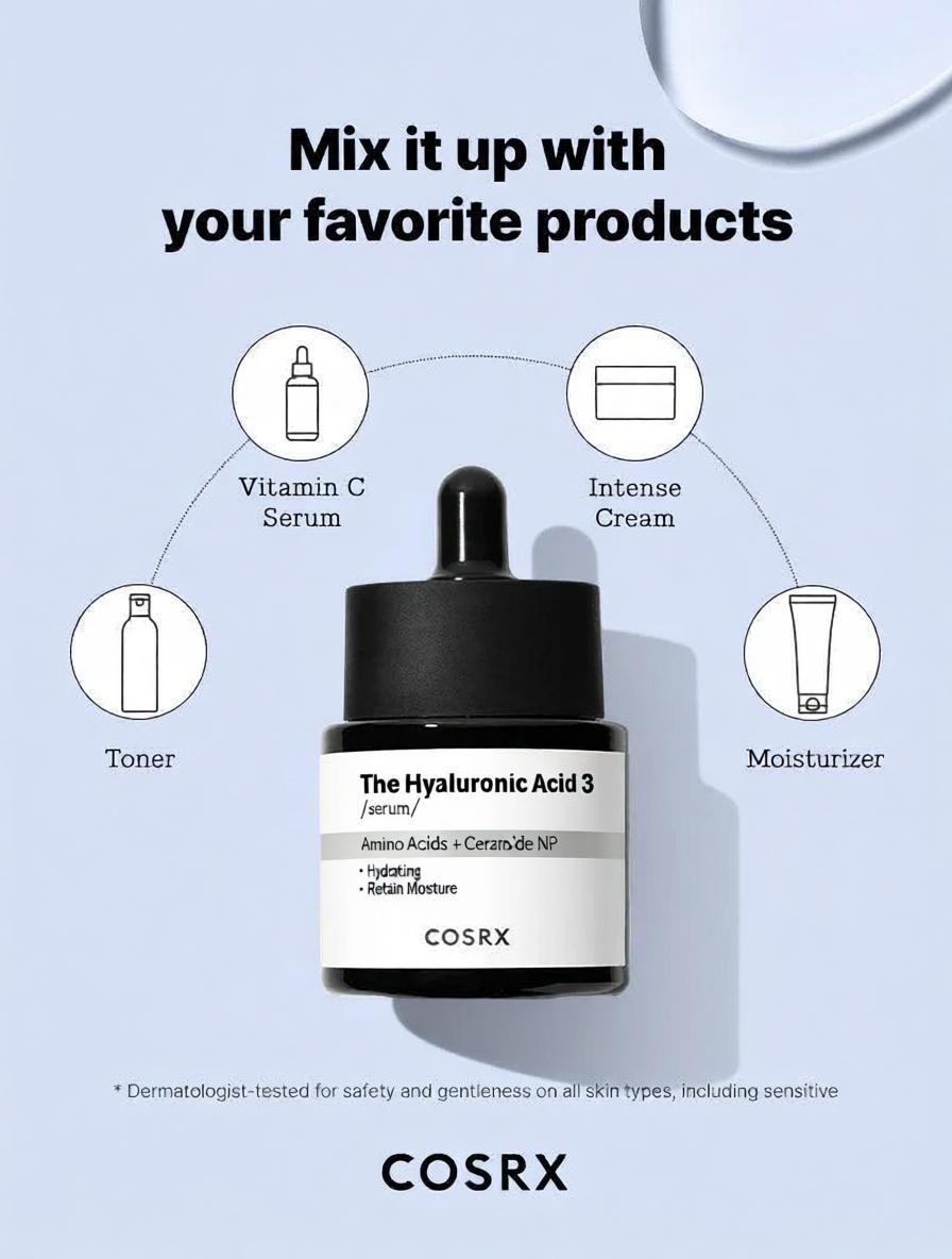 COSRX The Hyaluronic Acid 3 Serum