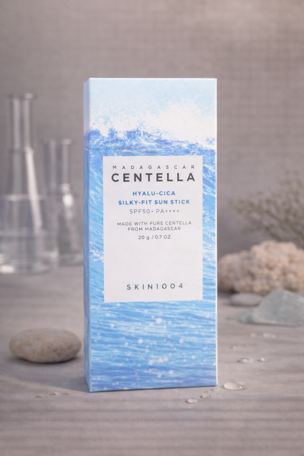SKIN1004 Madagascar Centella Hyalu-Cica Silky-Fit Sun Stick SPF50+ PA++++ (20g)