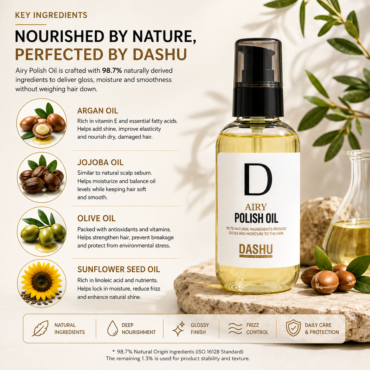 DASHU PRO Airy Polish Oil 100ml