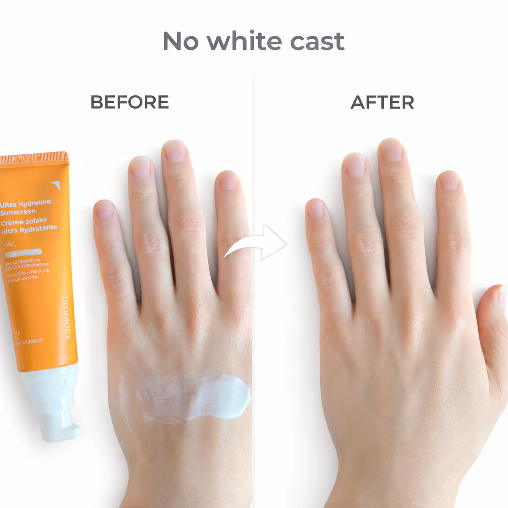 DEOPROCE Ultra Hydrating Sunscreen-No White Cast