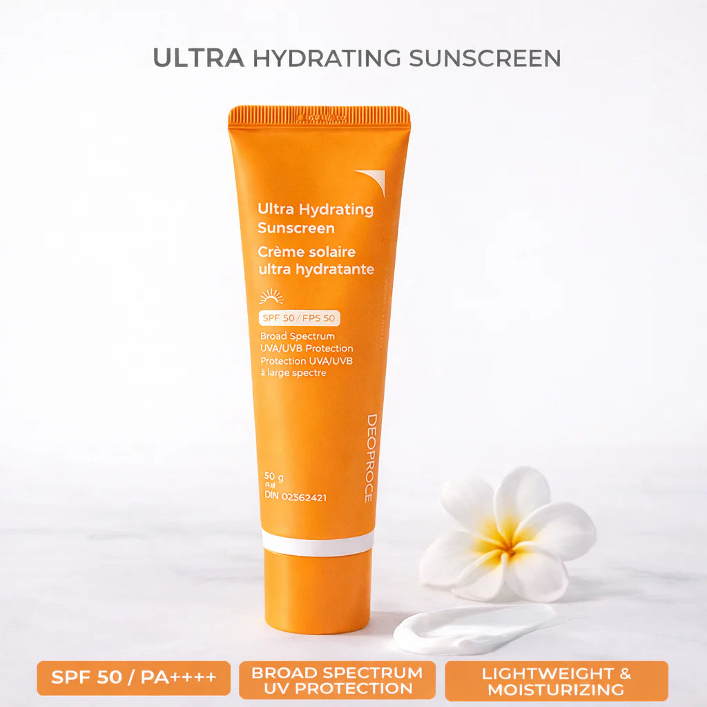 DEOPROCE Ultra Hydrating Sunscreen-No White Cast
