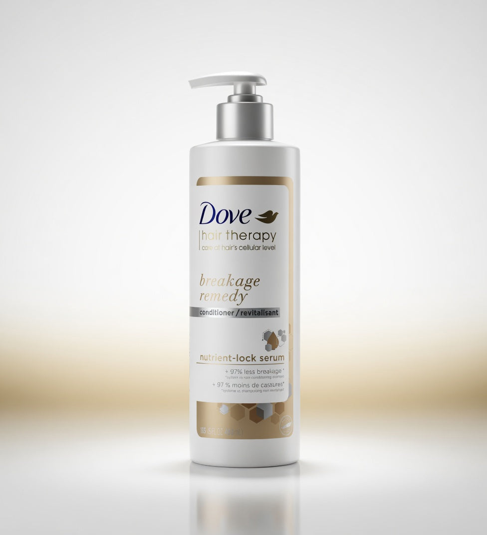 Dove Hair Therapy Breakage Remedy Conditioner with Nutrient-Lock Serum 400ml