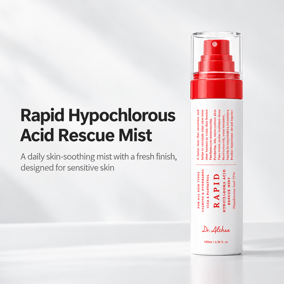 Dr.Althea Rapid Hypochlorous Acid Rescue Mist 100ml