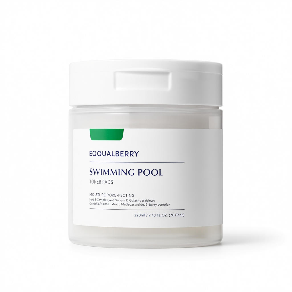 EQQUALBERRY Swimming Pool Toner Pad 220ml (70 Pads)