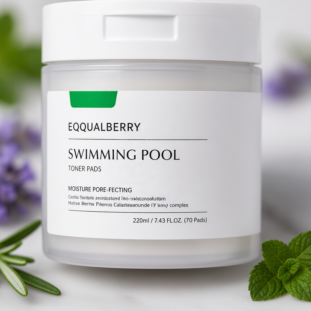 EQQUALBERRY Swimming Pool Toner Pad 220ml (70 Pads)