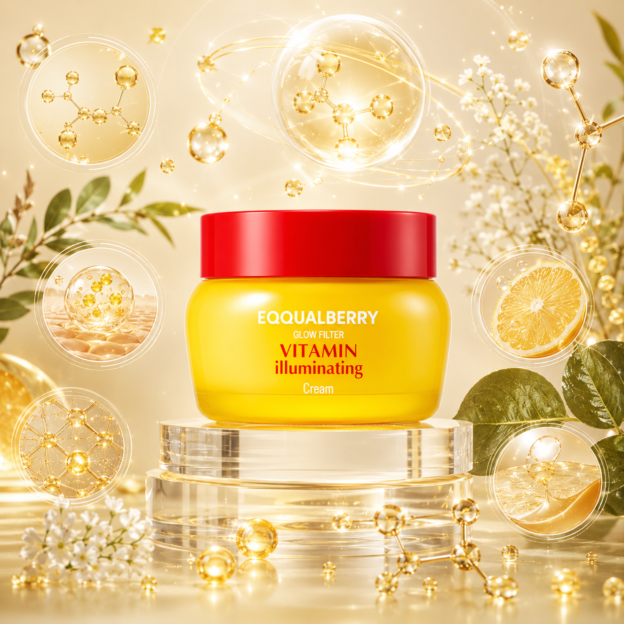 EQQUALBERRY Vitamin Illuminating Cream 50ml