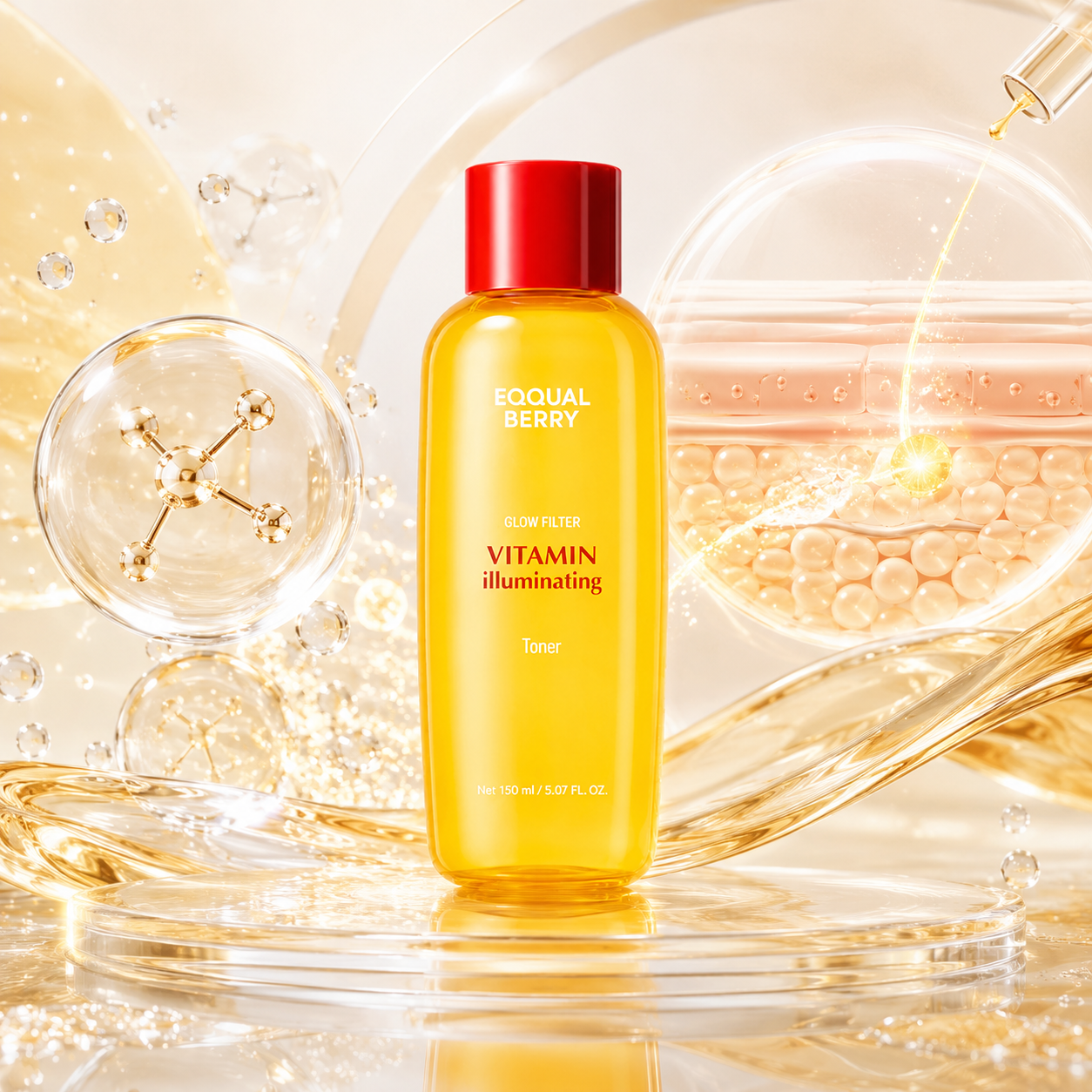 EQQUALBERRY Vitamin Illuminating Toner 150ml