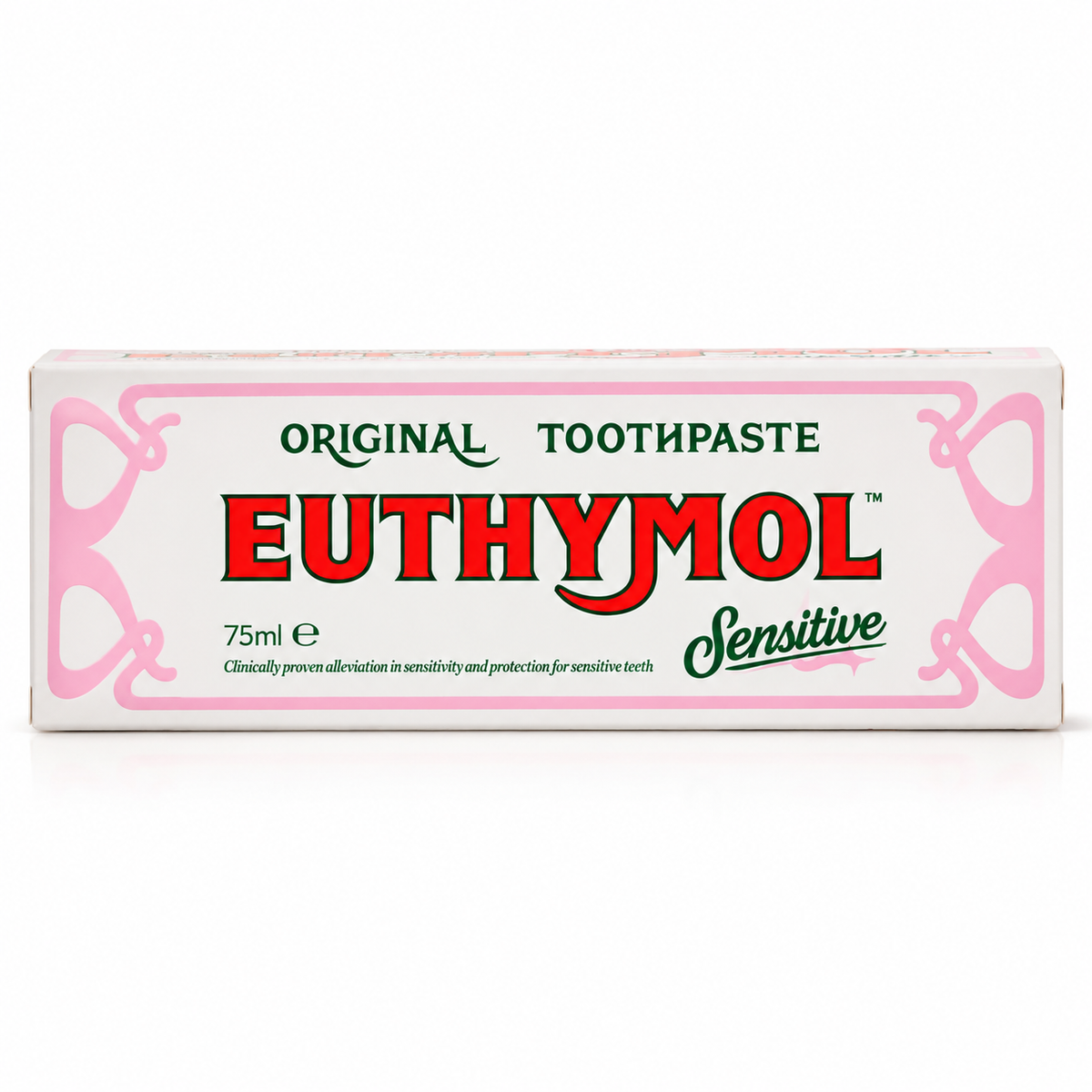 Euthymol Original Whitening Toothpaste 75ml - Sensitive