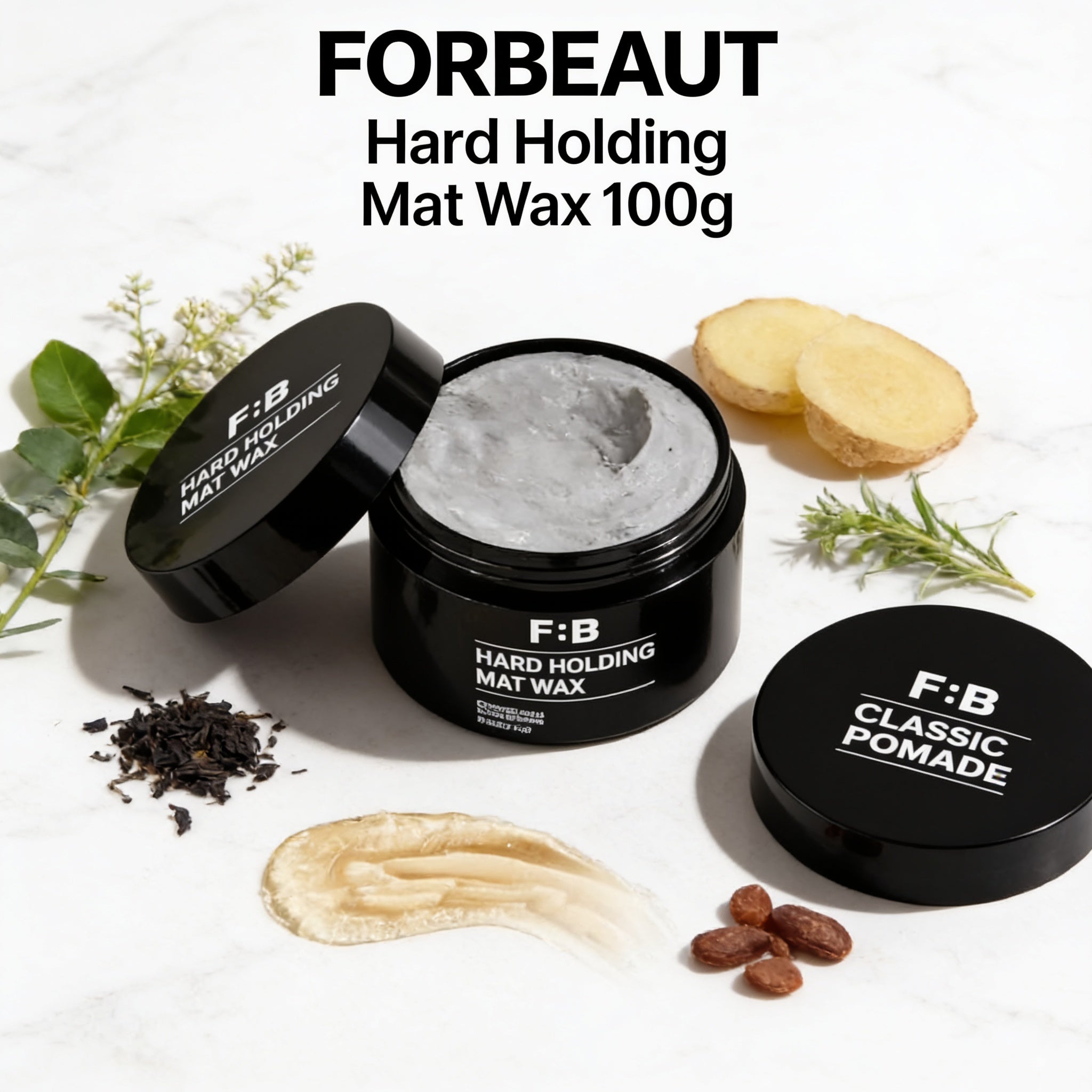 FORBEAUT Hard Holding Mat Wax 100g