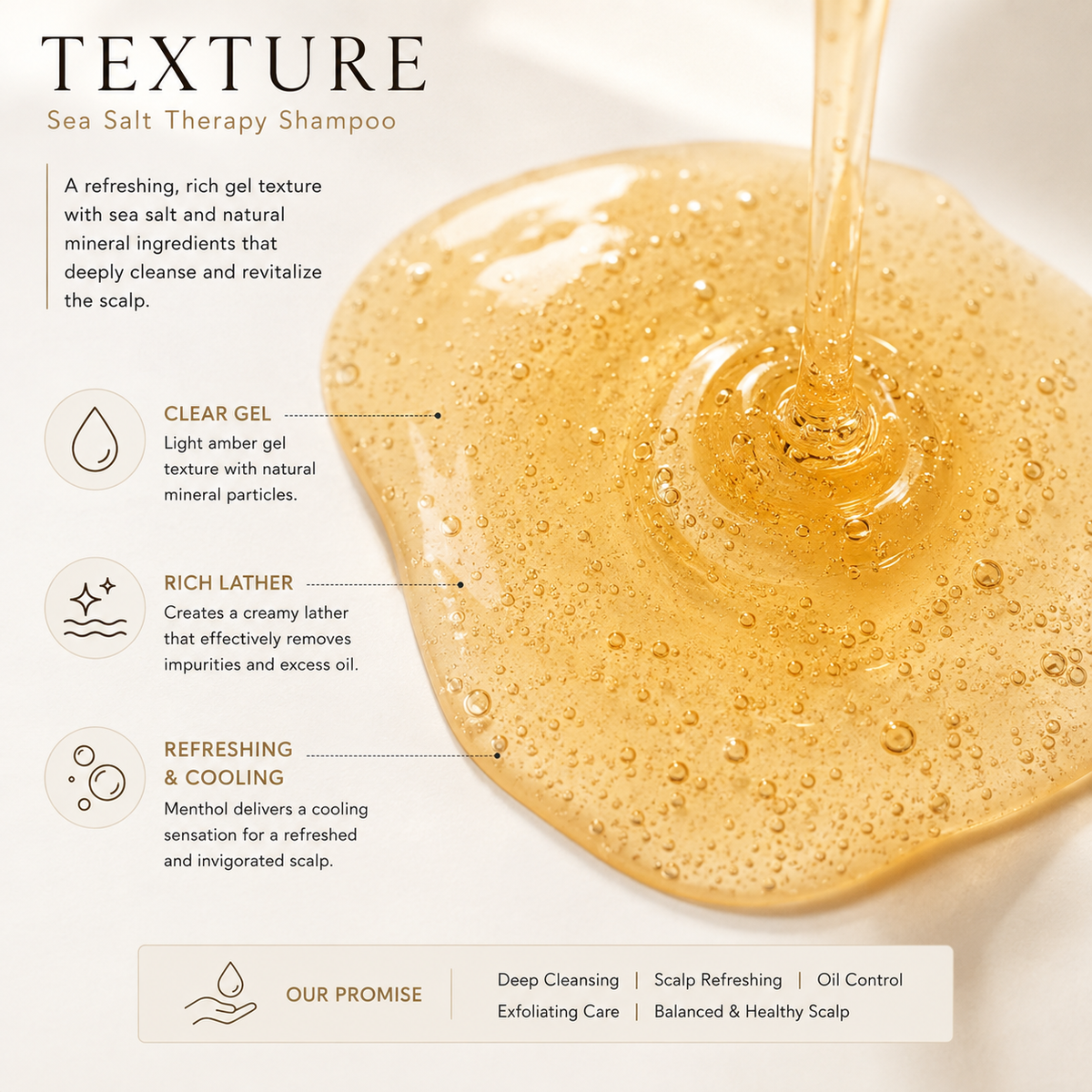 GROWUS Sea Salt Therapy Shampoo 500ml