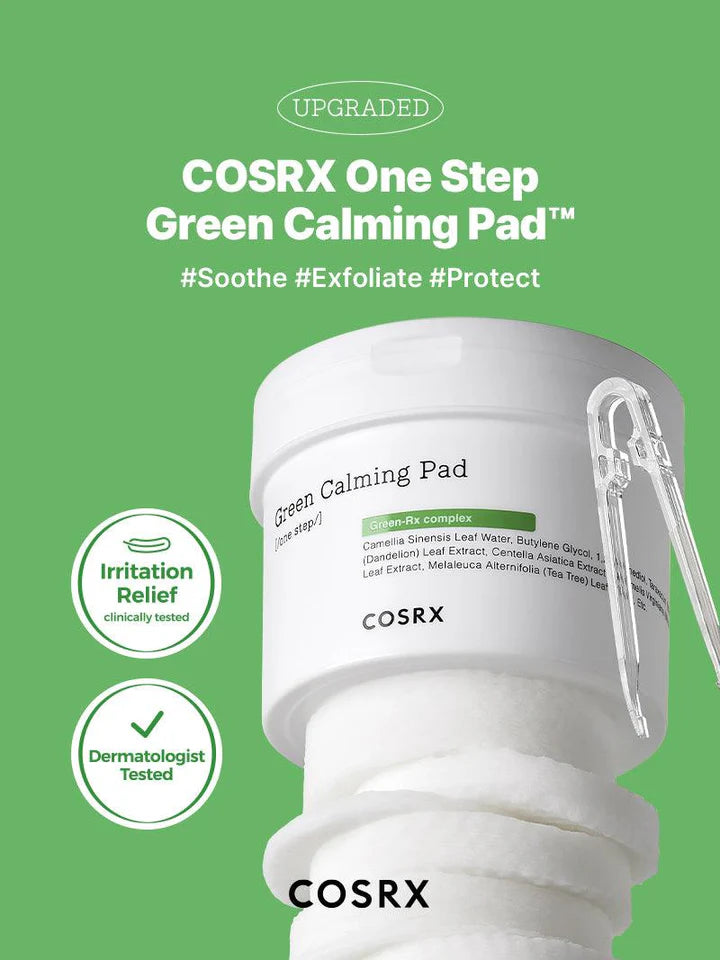 COSRX One Step Green Hero Calming Pad (70 Pads)