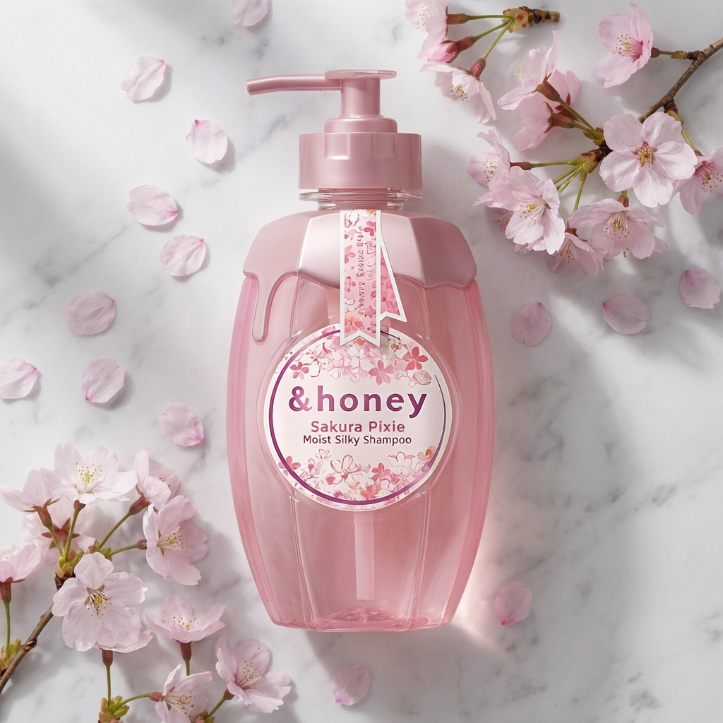 &HONEY Sakura Pixie Moist Silky Shampoo 440ml