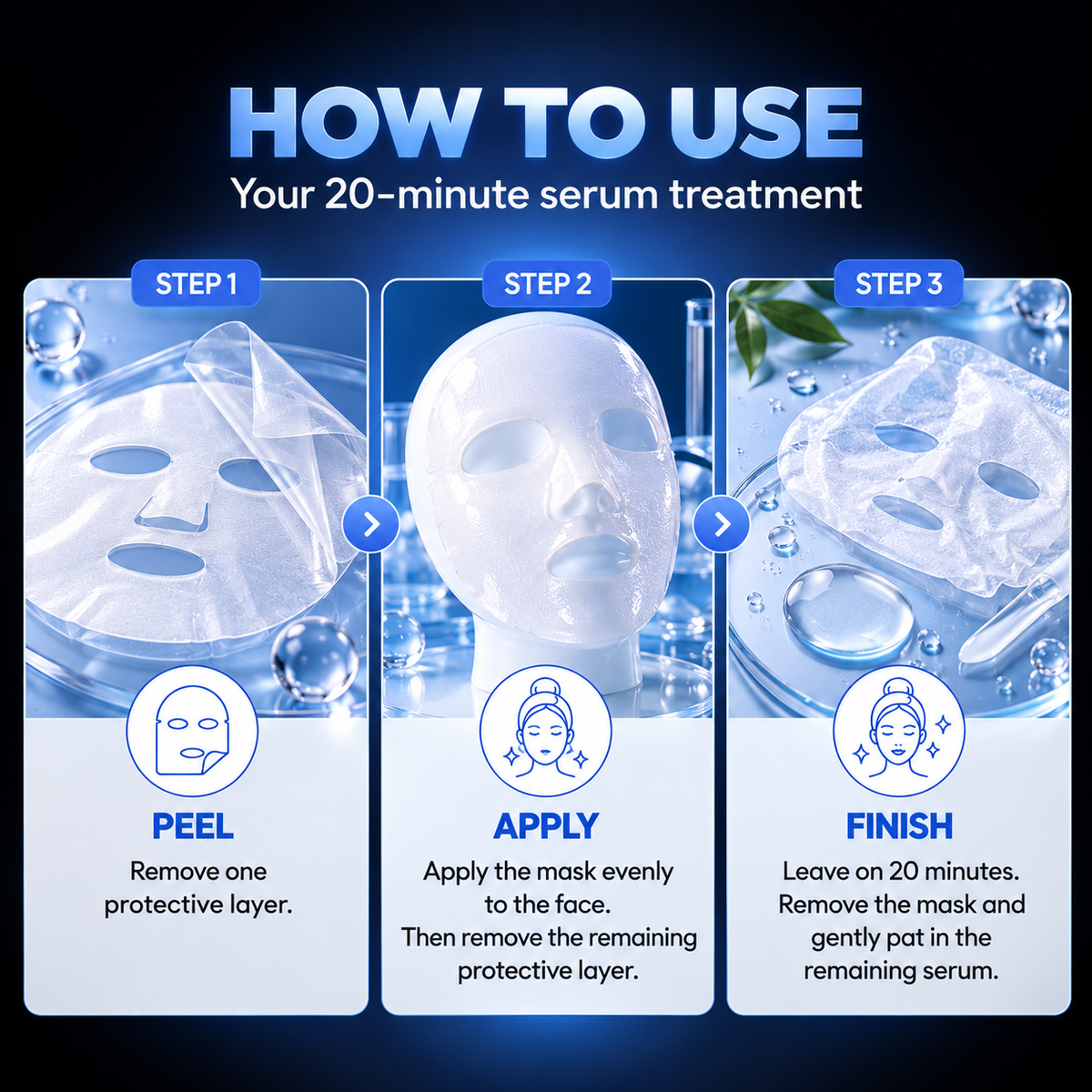 HYAAH PDRN Calm Biocellulose Mask 4ea