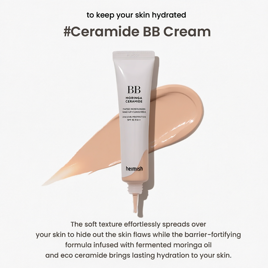 Heimish Moringa Ceramide BB Cream SPF 30 PA++ 21 Light Beige