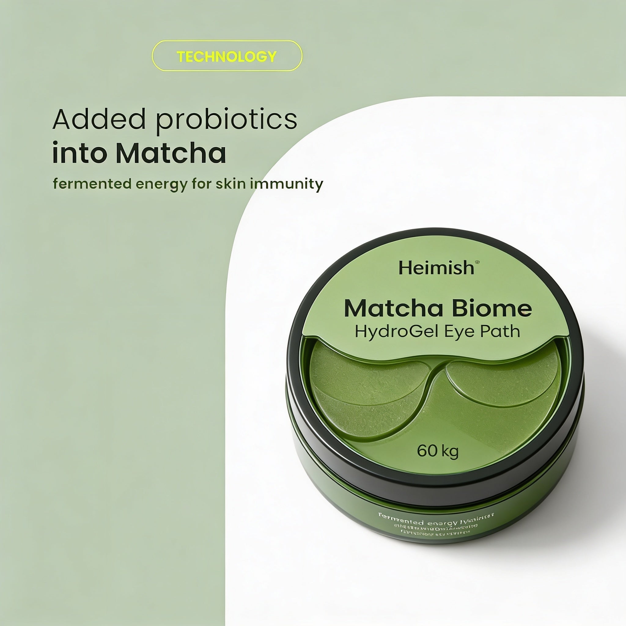 Heimish Matcha Biome Hydrogel Eye Patch 60ea