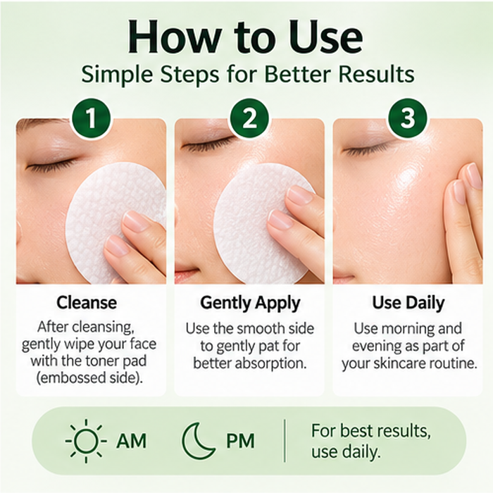 One-day’s you Help Me!+ Dacto Moisturizing Toner Pads (60 Pads, 125 ml)