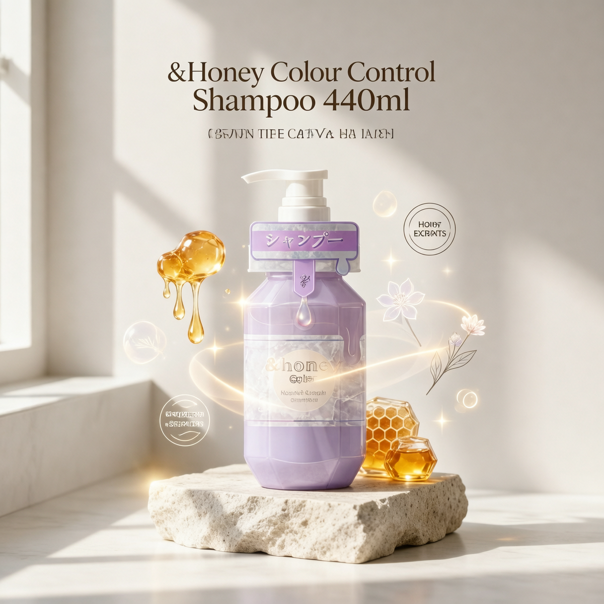 &Honey Colour Control Shampoo 440ml