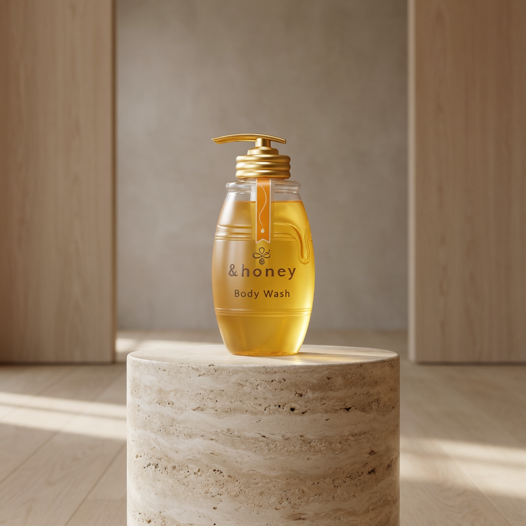 &Honey Deep Body Wash (Yellow) 500ml