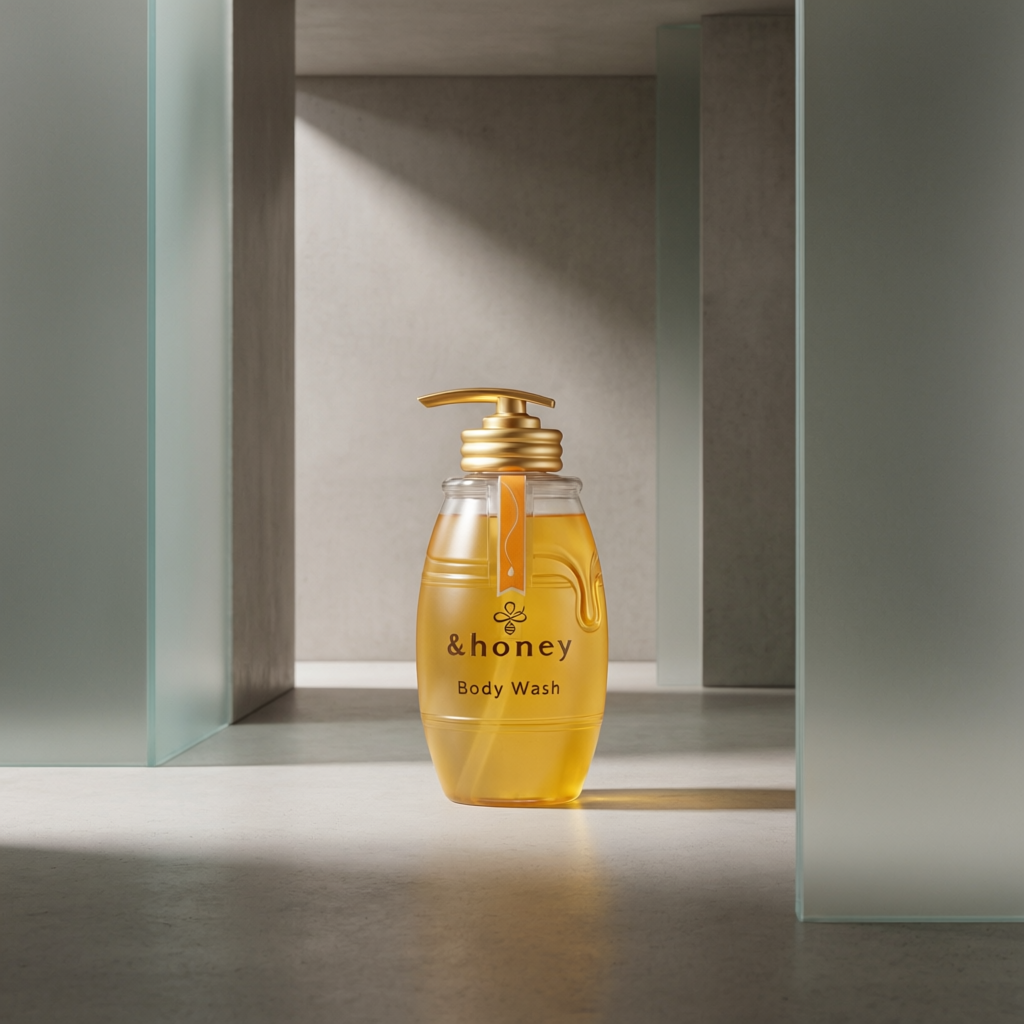 &Honey Deep Body Wash (Yellow) 500ml