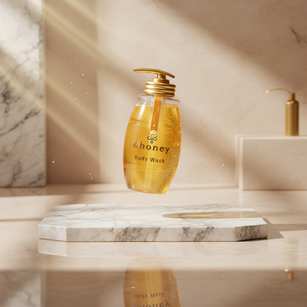 &Honey Deep Body Wash (Yellow) 500ml