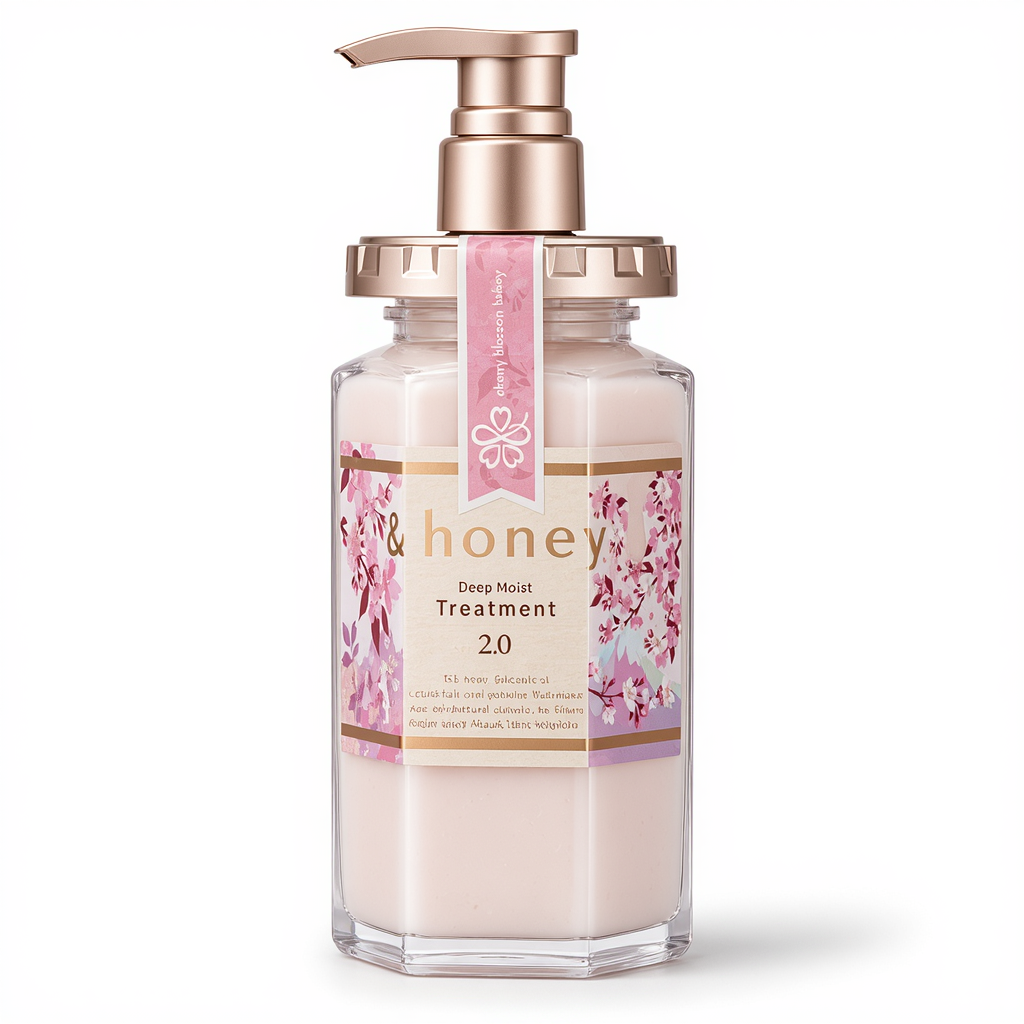 &Honey Deep Moist Treatment Sakura 445g