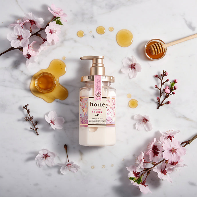 &Honey Deep Moist Treatment Sakura 445g