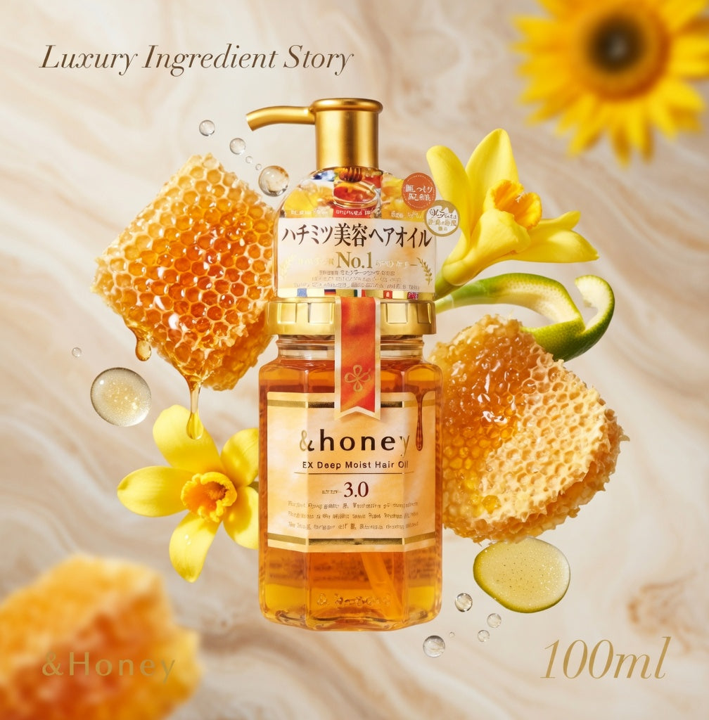 &Honey EX Deep Moist Hair Oil 100ml
