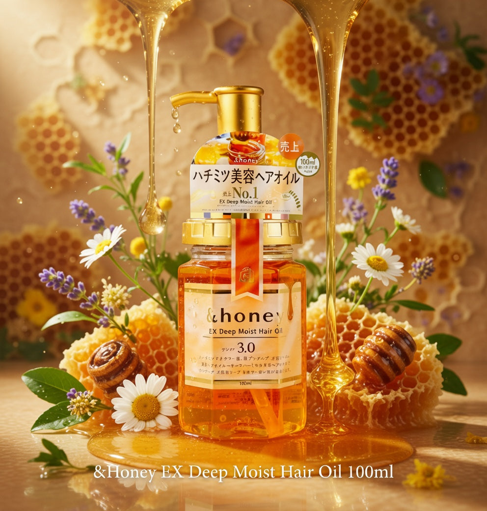&Honey EX Deep Moist Hair Oil 100ml