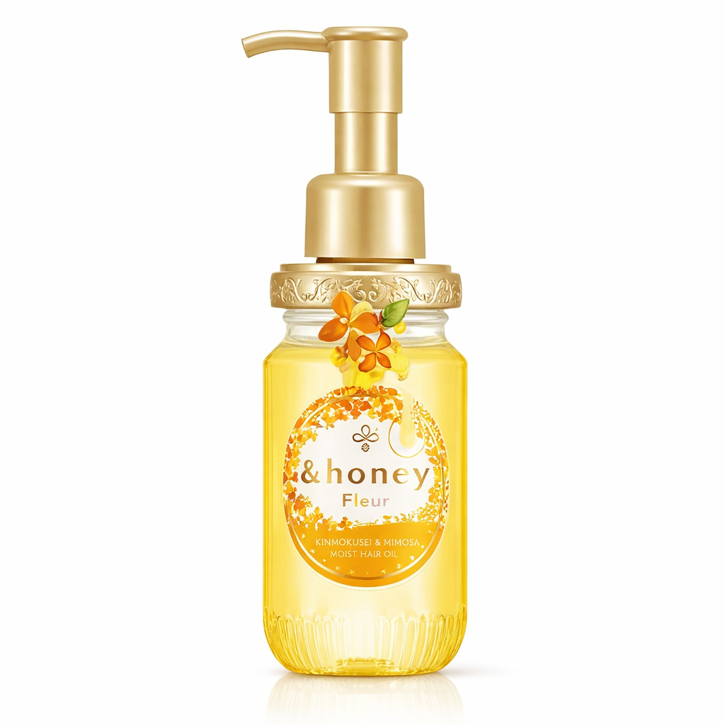 &Honey Fleur Kinmokusei & Moist Hair Oil 100ml