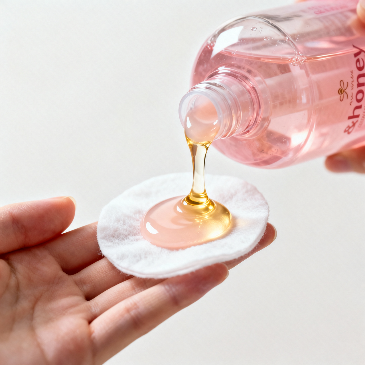 &Honey Melty Moist Gel Body Wash Pink 500ml