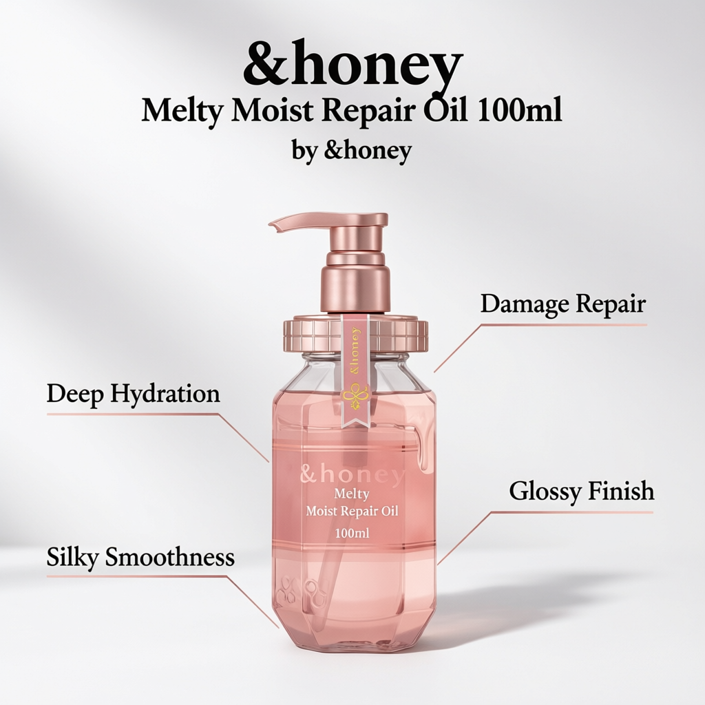 &Honey Melty Moist Repair Oil 100ml