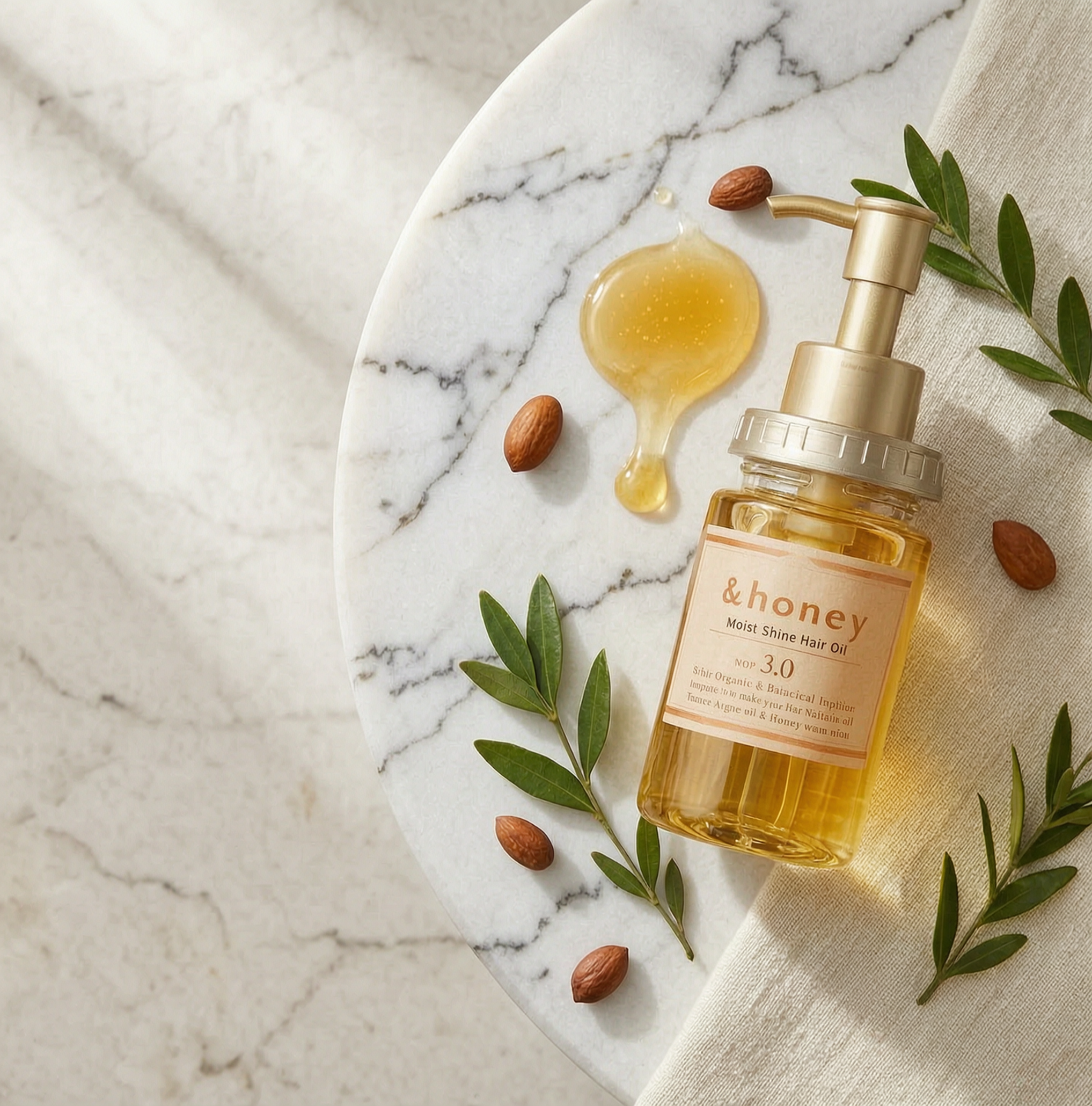 &Honey Moist Shine Hair Oil 100ml