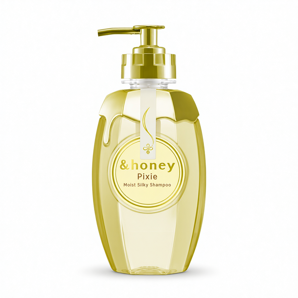 &Honey Pixie Moist Silky Shampoo 440ml