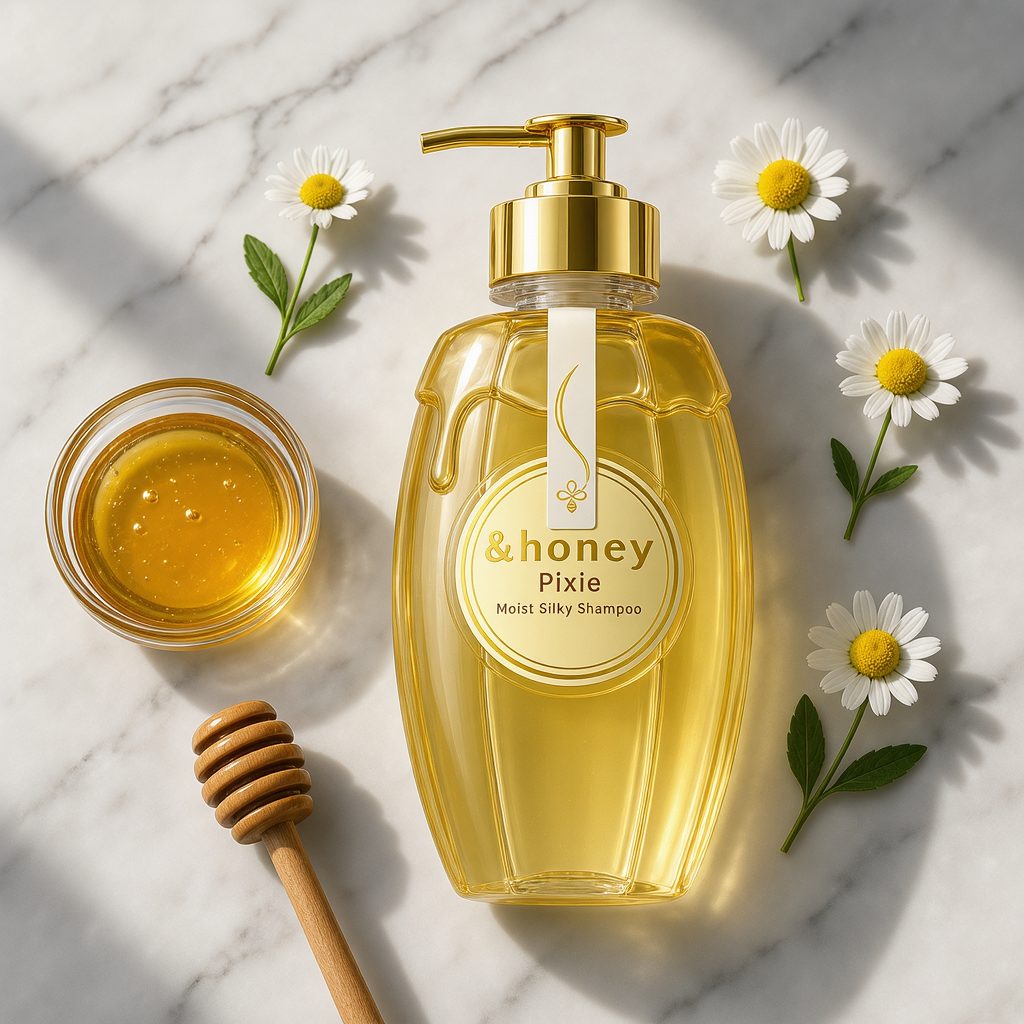 &Honey Pixie Moist Silky Shampoo 440ml
